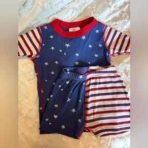 Hanna Andersson patriotic pajamas size 4T, 100 cm